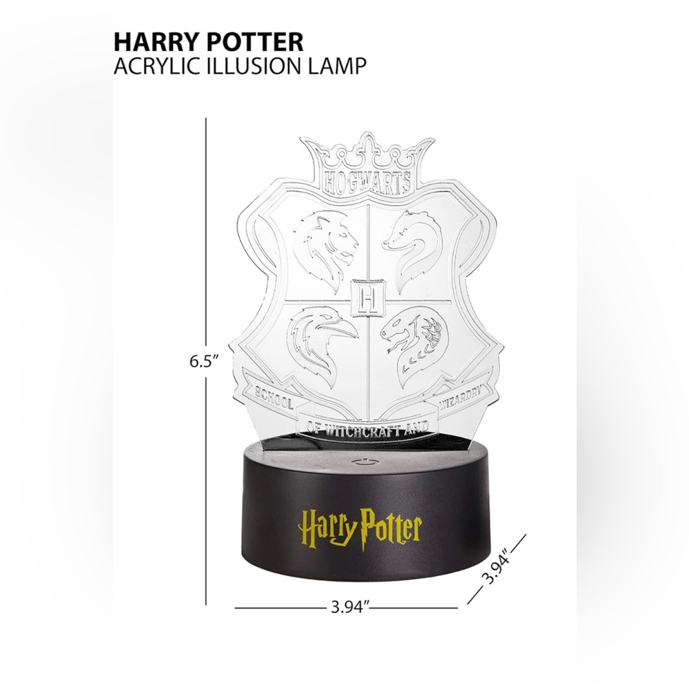 Harry Potter Acrylic Illusion Lamp - Picture 4 of 5